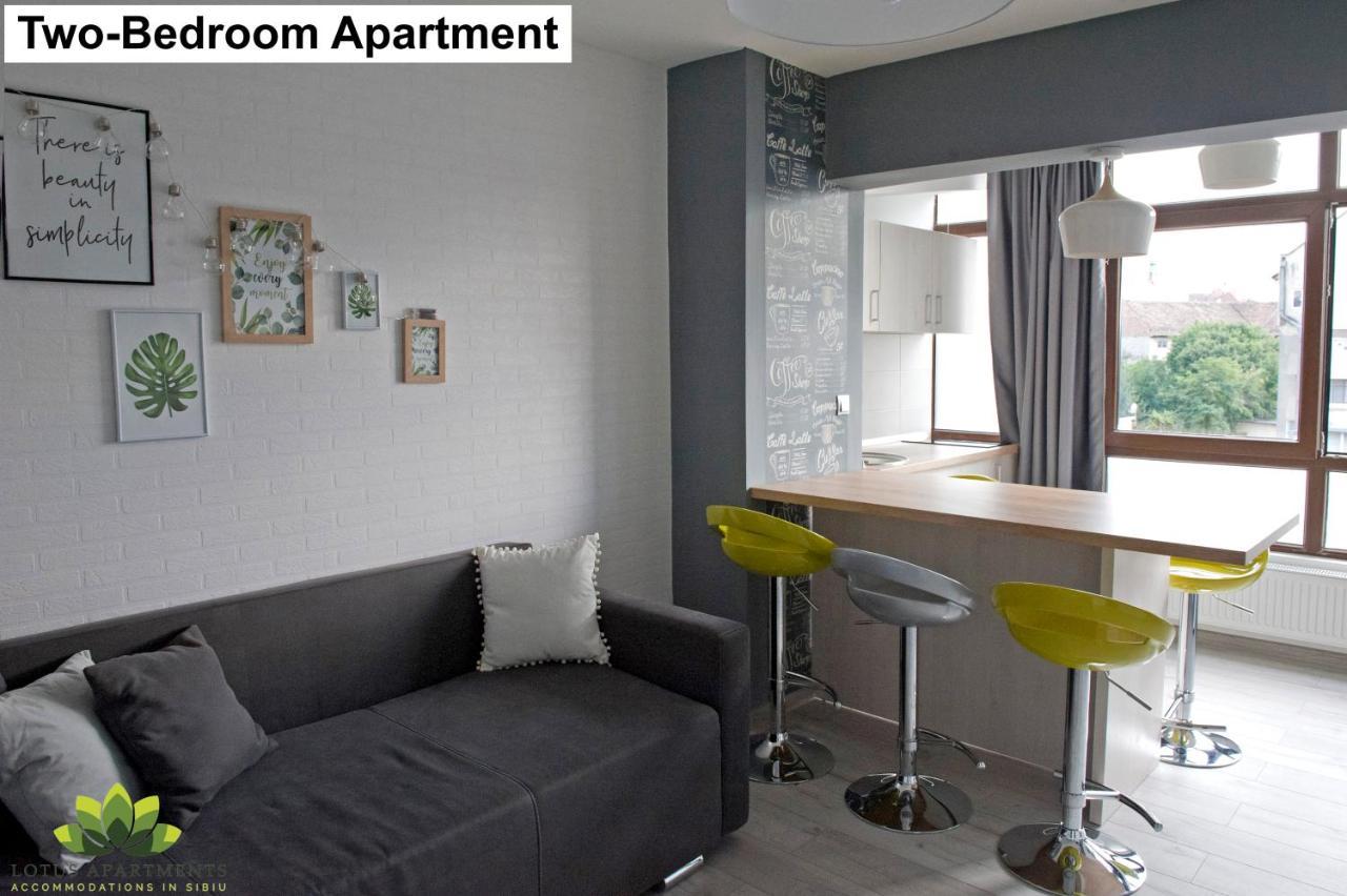 Sibiu Lotus Apartments Eksteriør bilde